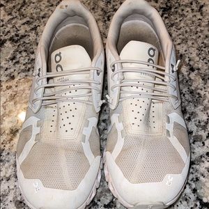 White On Cloud Tennis Shoes